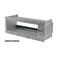 USRACK Rack Chassis with Internal 9 VDC, 6.5 A Power Supply, 14 Slots